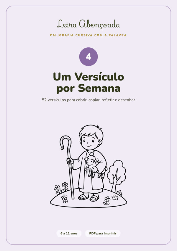 Capa do Caderno 4