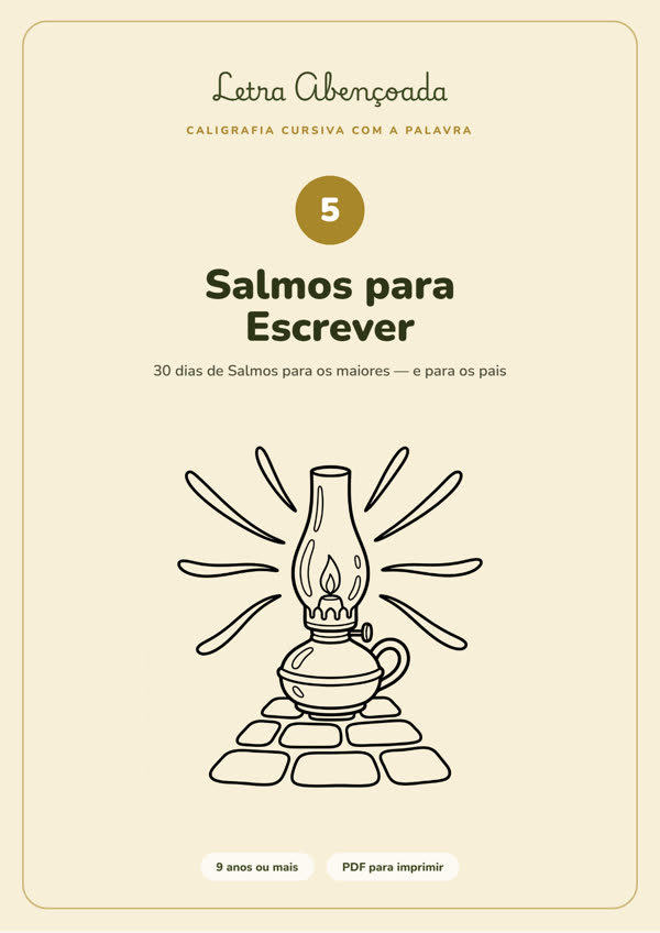 Capa do Caderno 5