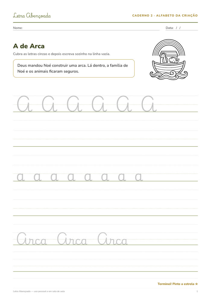 Página do Caderno 2